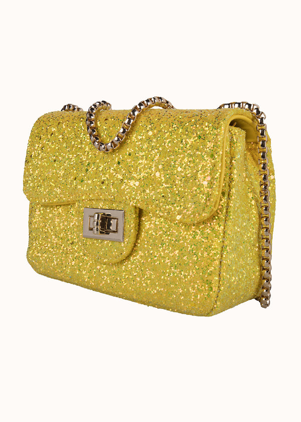 Party bag shiney - Yellow