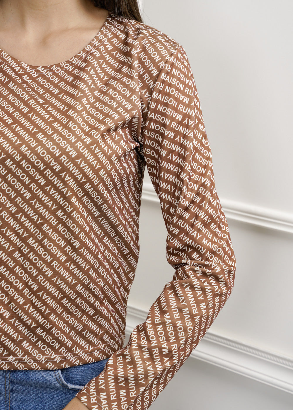 Kyra Top - Brown