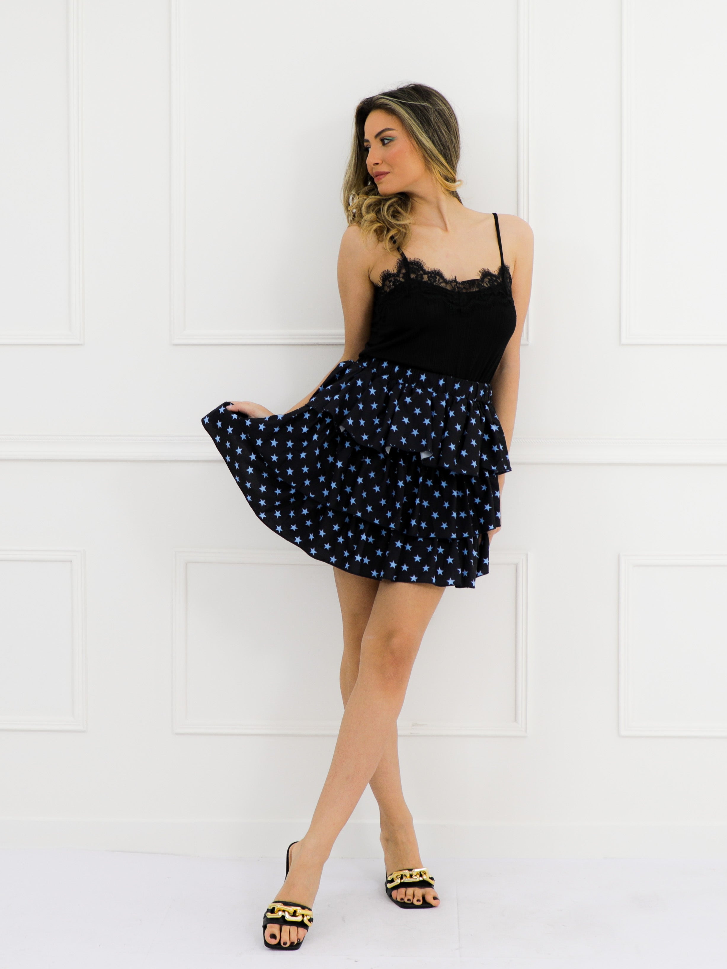 Skirt Anne - Blue