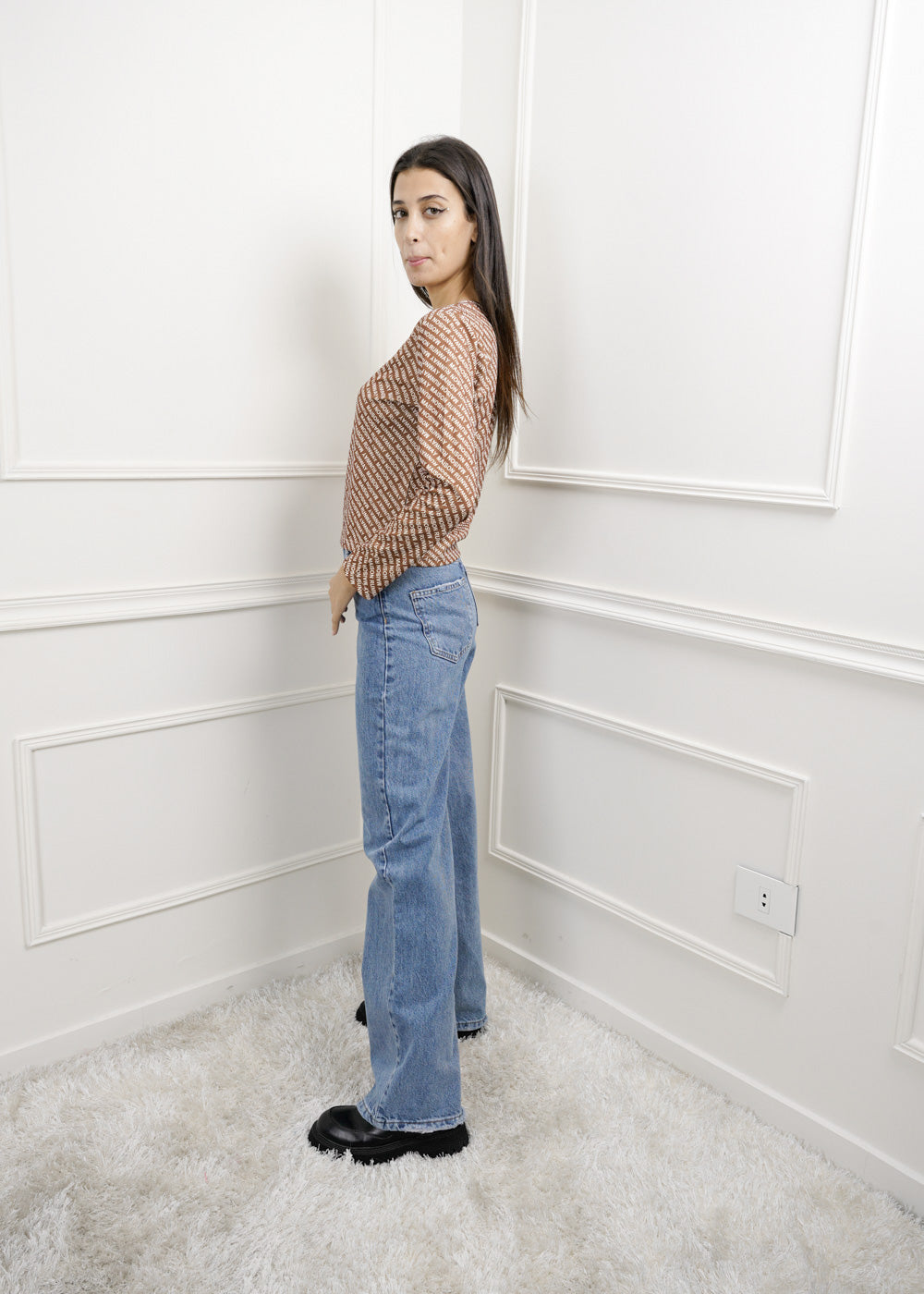 Kyra Top - Brown
