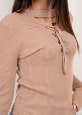 Gigi Top - Taupe