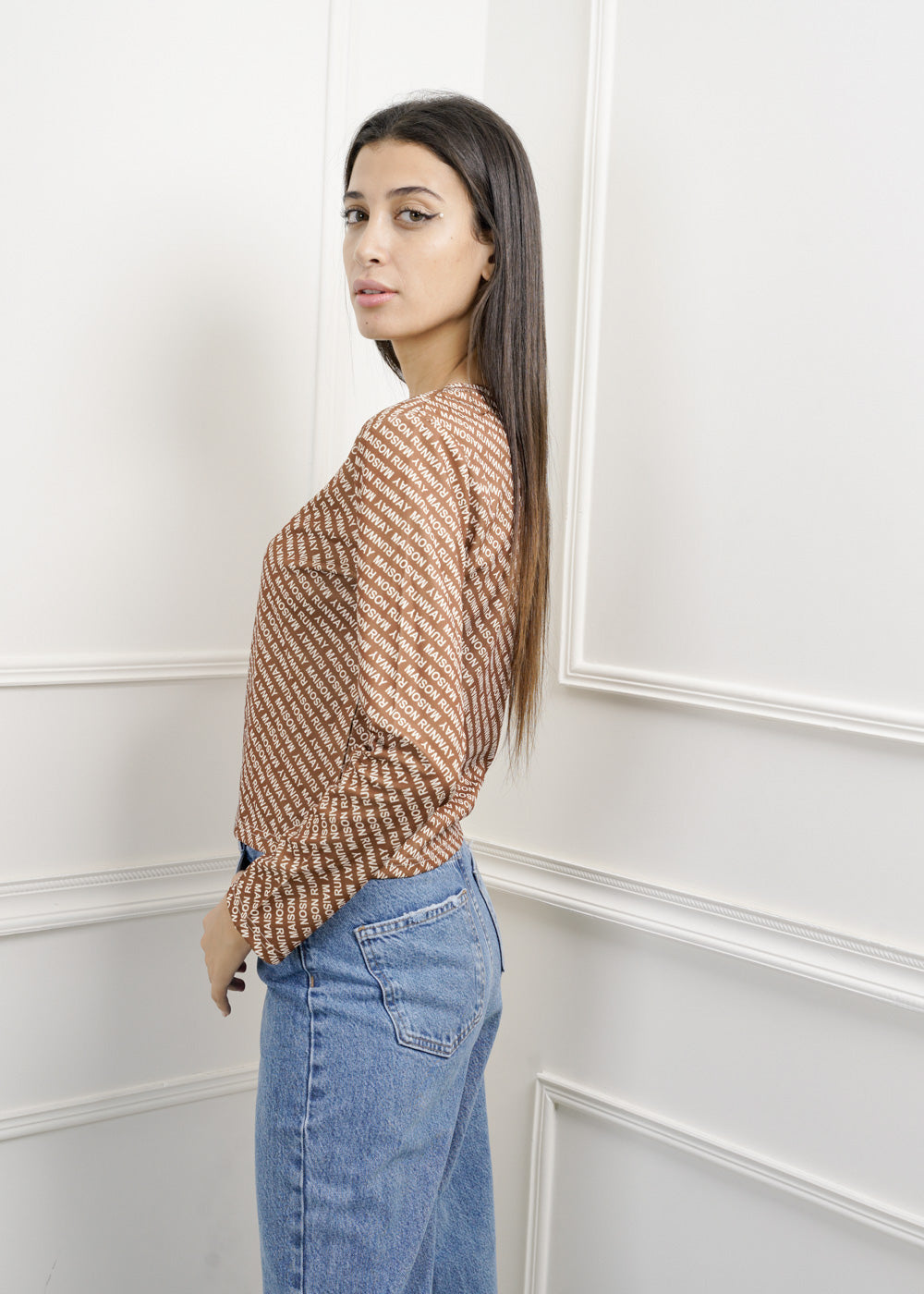 Kyra Top - Brown