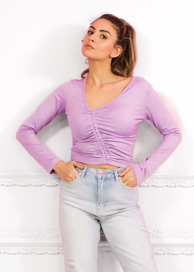 Miralle Top - Purple