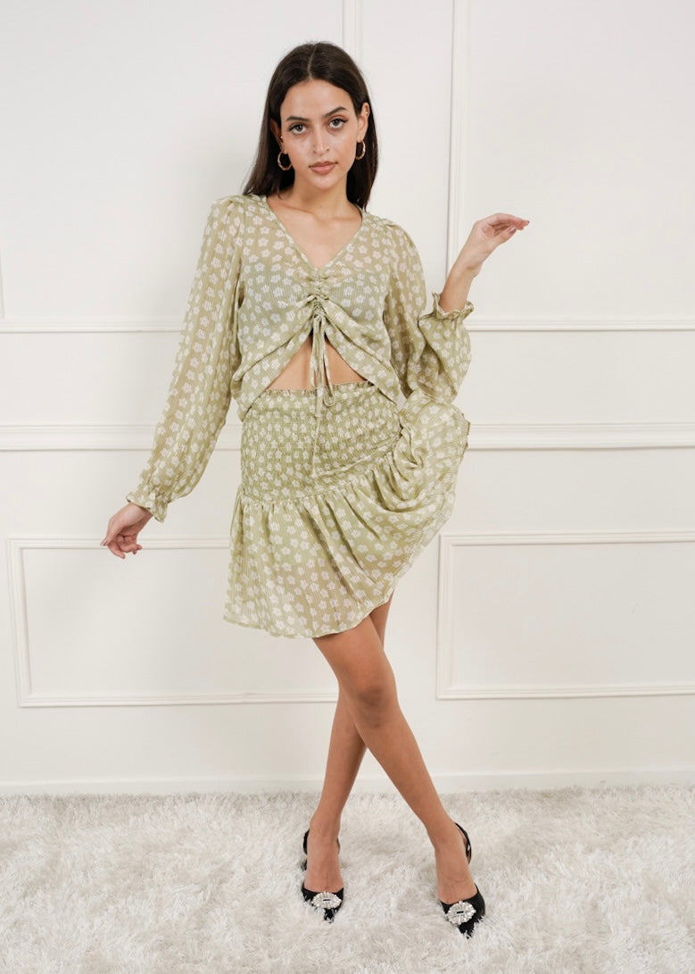 Solene Top - Green