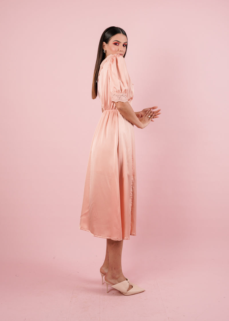 Shayma Dress - Peach