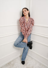 Yara top Leopard - Orange