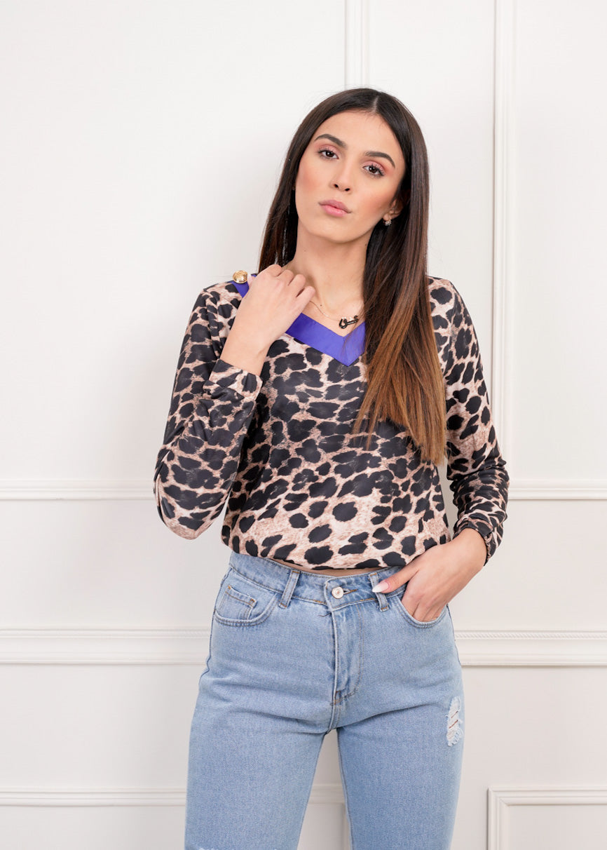 Petra Top - Brown