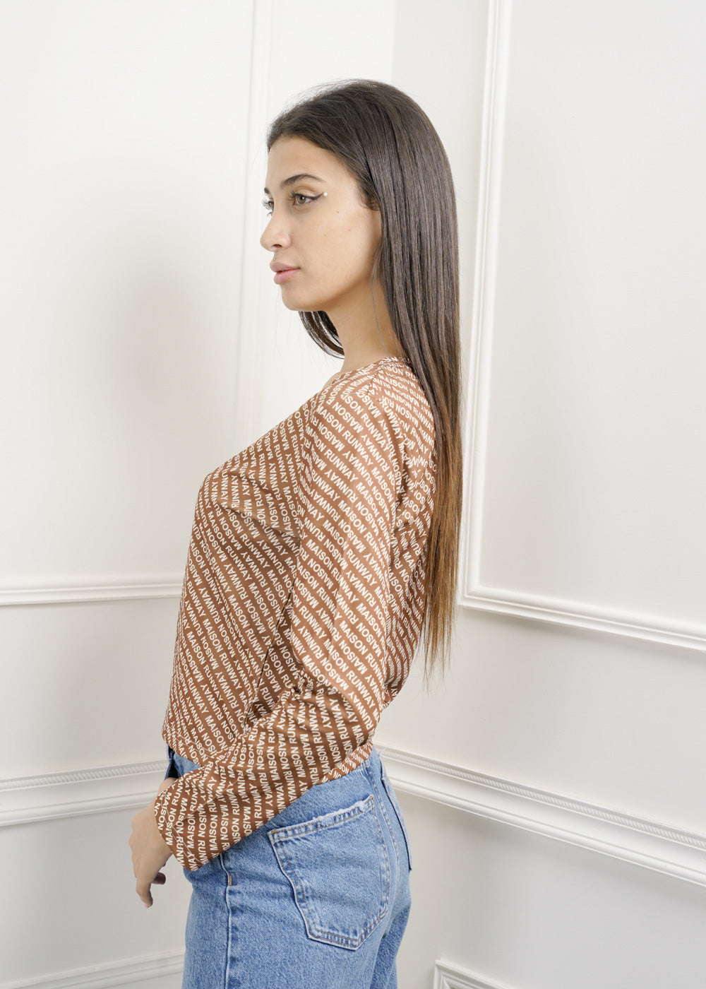 Kyra Top - Brown