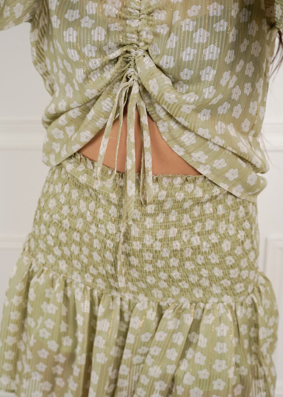 Solene Top - Green